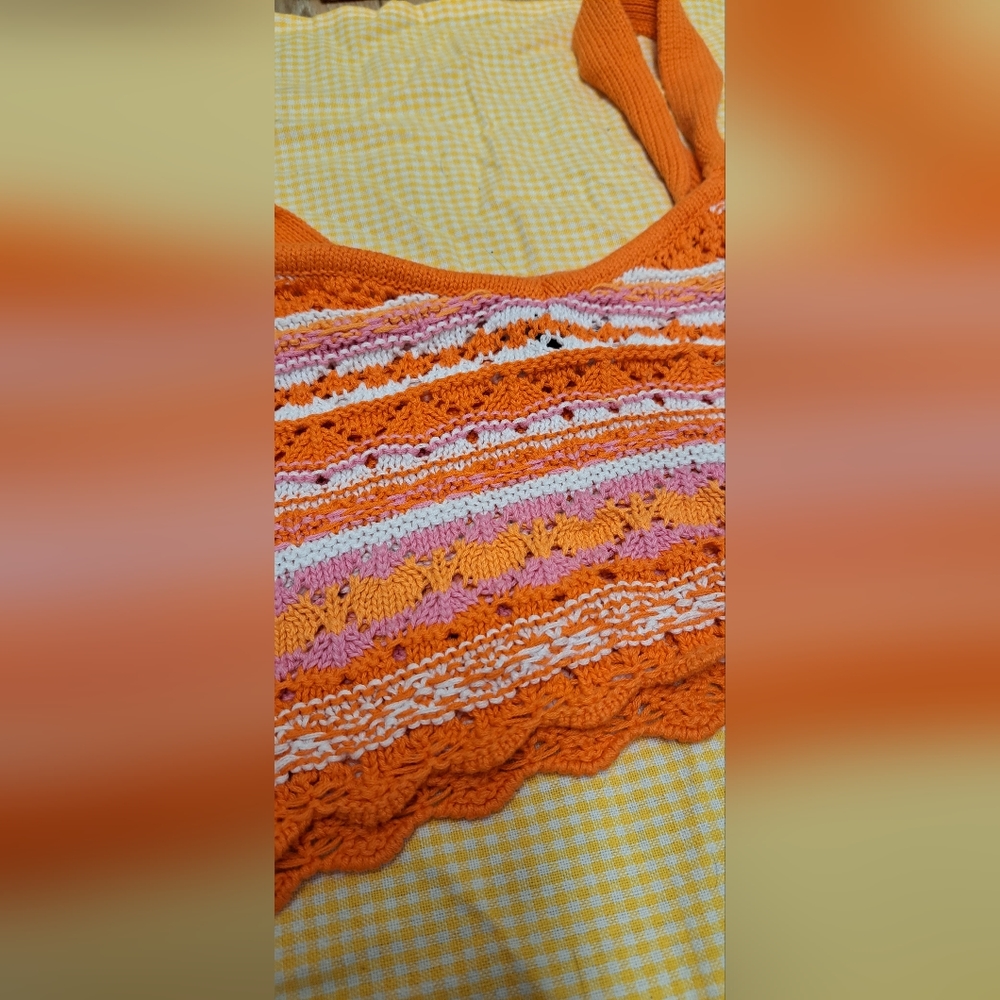 Crochet tank top